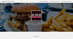 Desktop Screenshot of bostonsteakhouse.be